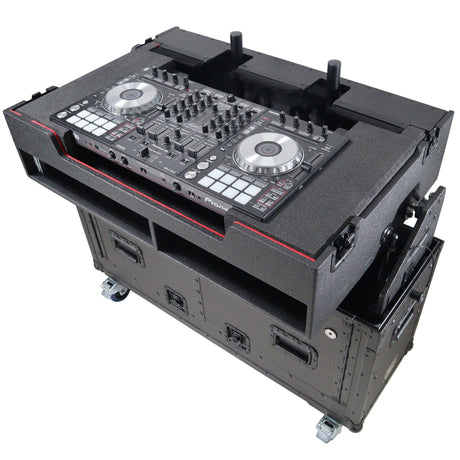 ProX XZF-UCXX Flip-Ready Hydraulic DJ Flight Case for Pioneer DJ DDJ-REV7 XDJ-XZ DDJ-1000 SZ2 SX3