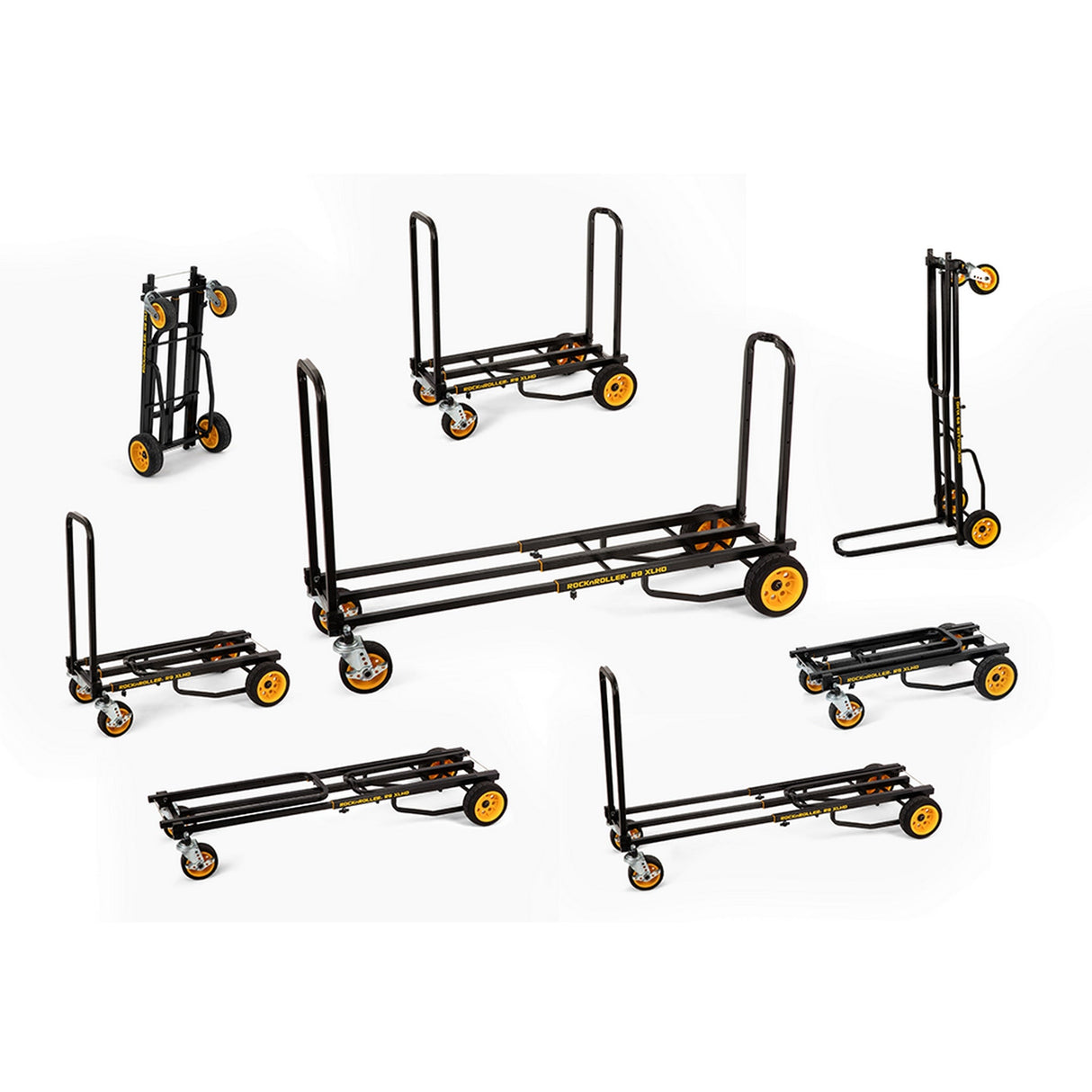 RocknRoller R9XLHD Mighty+ Ergonomic All Terrain Equipment Cart