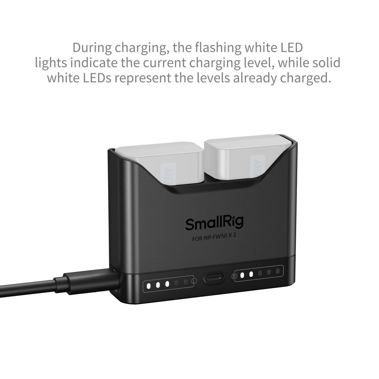 SmallRig Camera Battery Charger Series for Select Batteries
