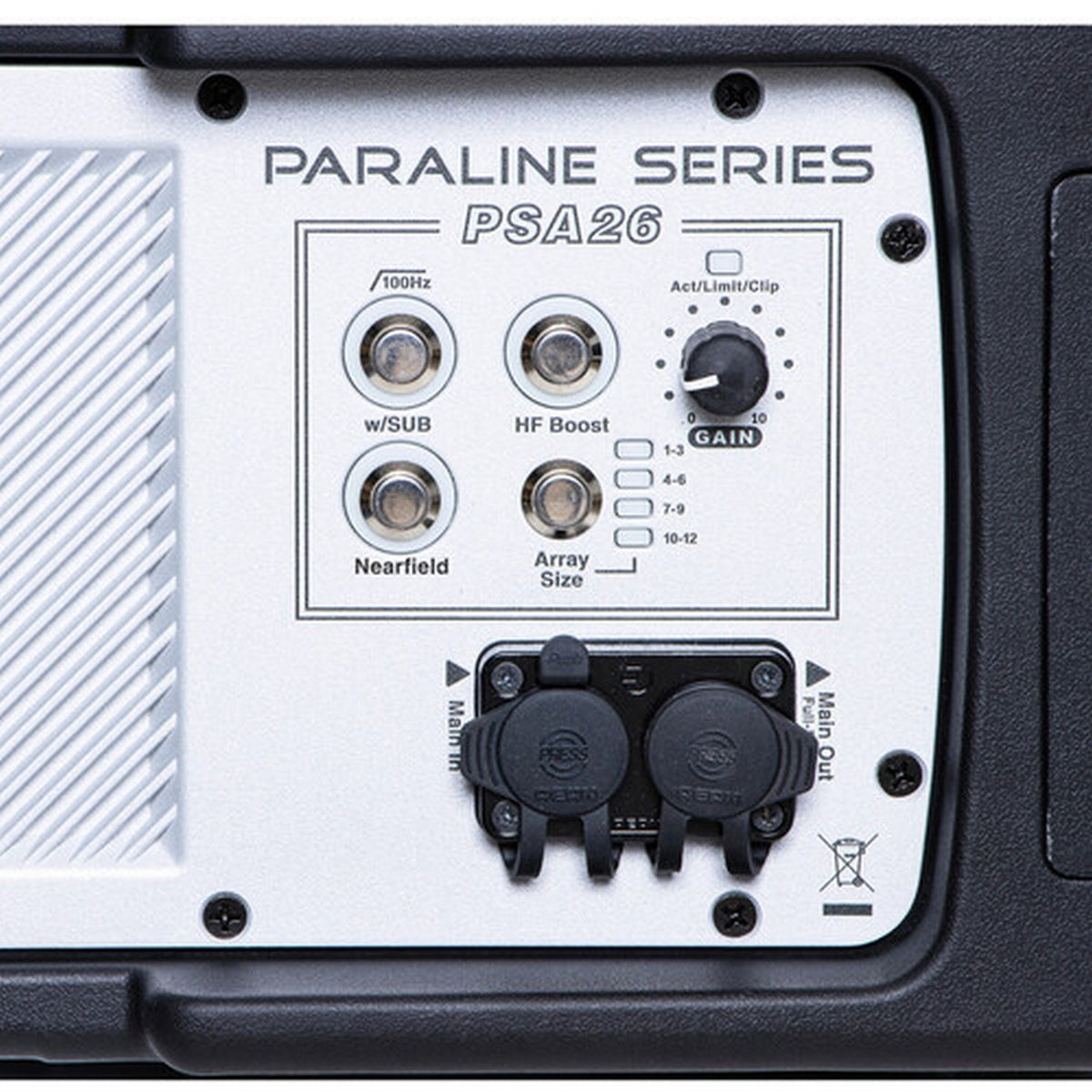 Yorkville PSA26/PSA28 Paraline Powered Line Array Speakers