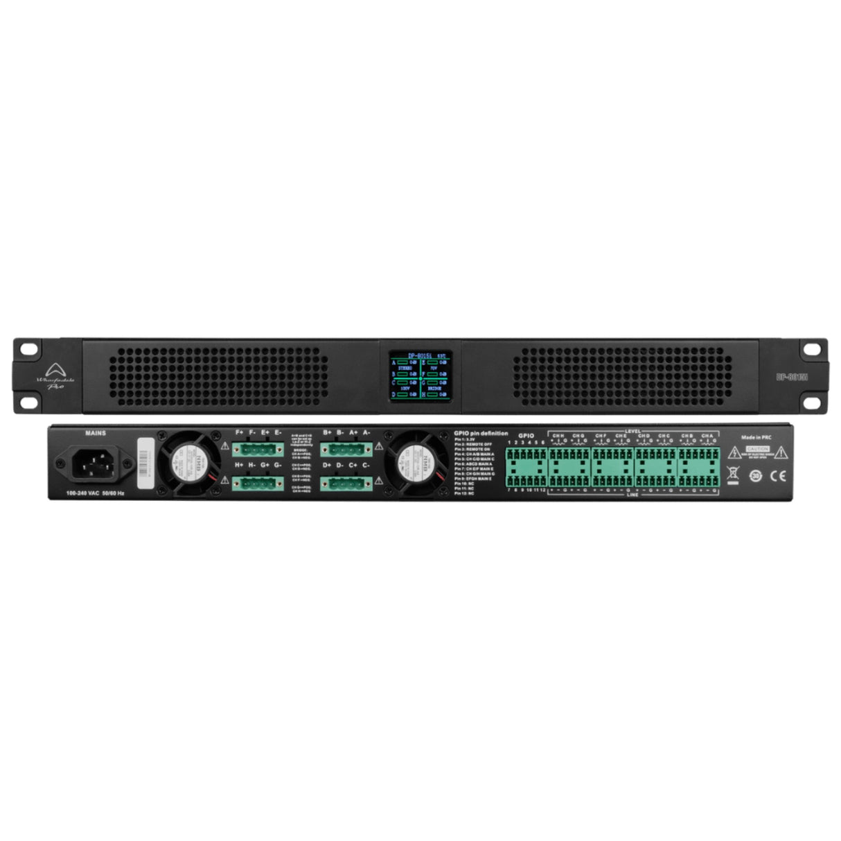 Wharfedale Pro DP-8015i 8-Channel 150W Installation Amplifier