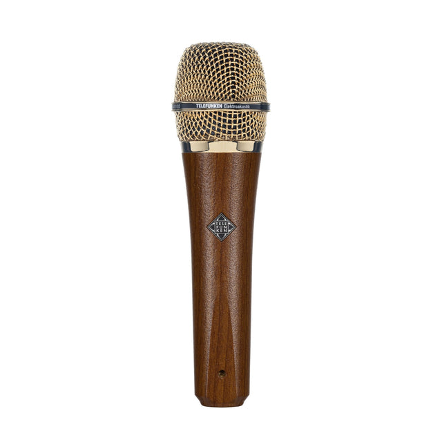 Telefunken M80 Supercardioid Handheld Dynamic Microphone Cherry with Gold Grille