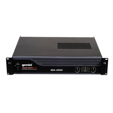 Gemini XGA-2000 2000Watt Peak Professional Power Amplifier (Used) - used