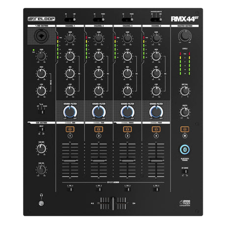 Reloop RMX-44BT 4-Channel Bluetooth DJ Club Mixer