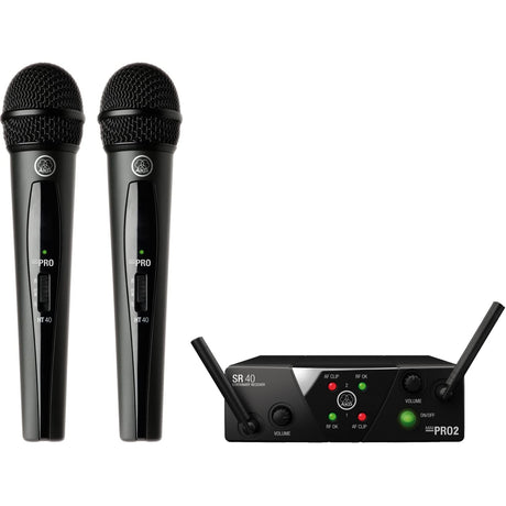 AKG WMS40 Mini Dual Band Vocal Wireless System US25CD