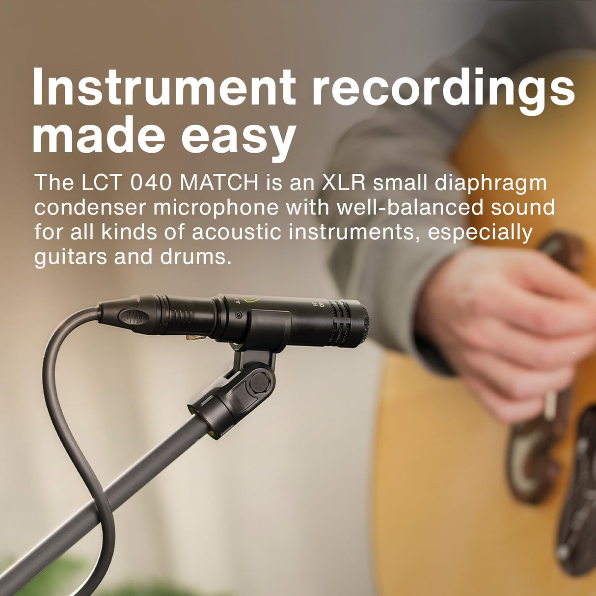 Lewitt LCT 040 MATCH Small Diaphragm Condenser Microphone