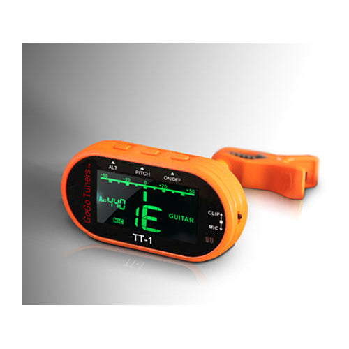 Go Go Tuners TT-1 Orange Clip-On portable Tuners (Used) - used