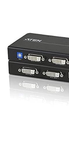 ATEN CE604 USB DVI Dual View Cat 5 KVM Extender