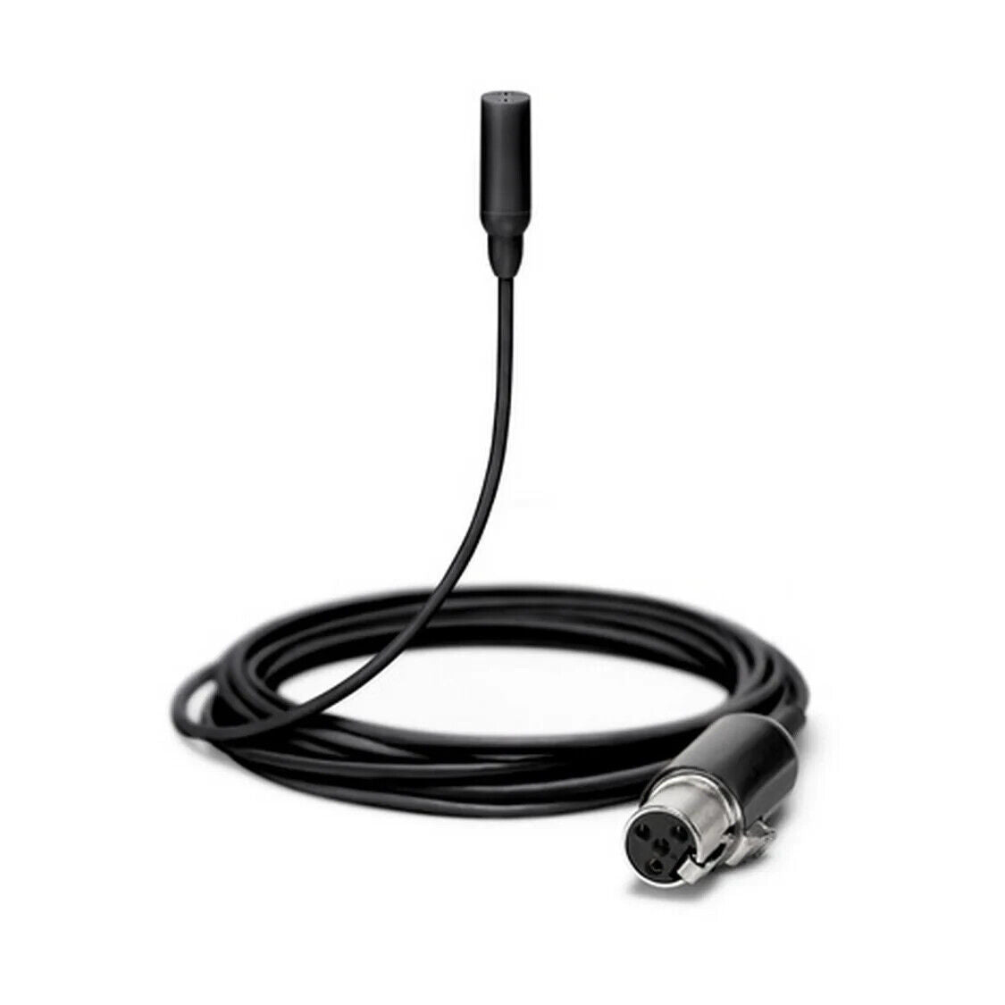 Shure TL48B/O TwinPlex Omnidirectional Subminiature Lavalier Microphone Black with TA4F Connector and Accessories