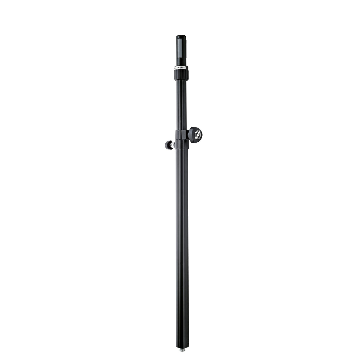 K&M 21367 Distance Rod with Ring Lock Black