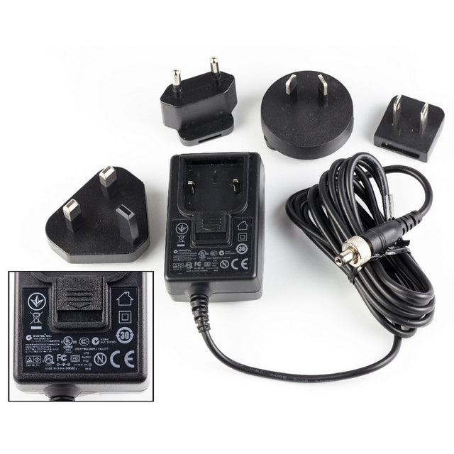 Lectrosonics DCR12/A5U Universal AC Power Supply for IFBT4 IFBT4-VHF and IFBT4/E01 Transmitters