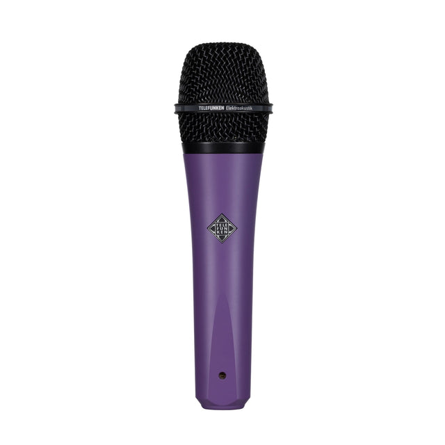 Telefunken M80 Supercardioid Handheld Dynamic Microphone Purple with Black Grille