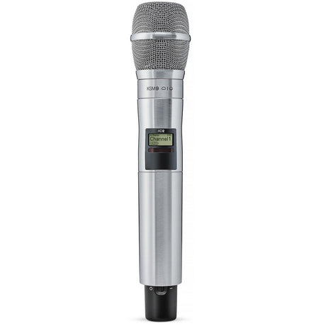 Shure AD2/K9 Axient Handheld Wireless Microphone Transmitter - G57: 470-608 MHz / Nickel