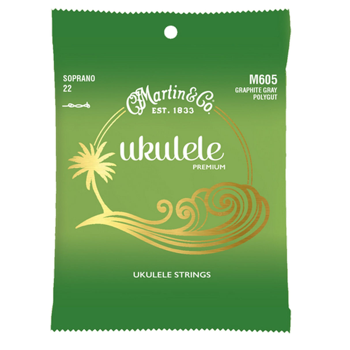 Martin M605 Ukulele Premium Polygut Strings Soprano