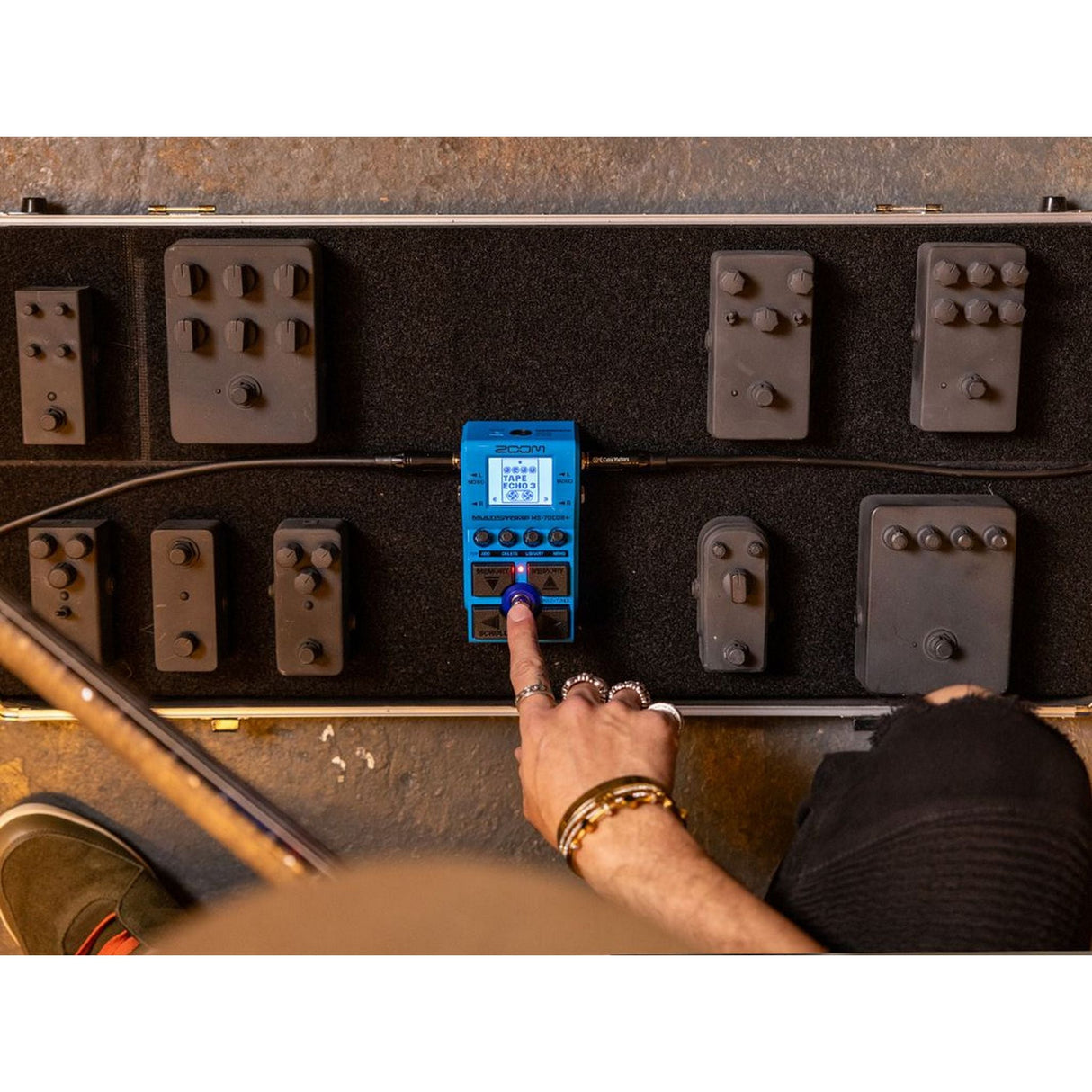 Zoom MS-70CDR + MultiStomp Guitar Effects Chorus/Delay/Reverb Pedal