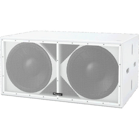 Pioneer Pro Audio XY-218S Dual 18-Inch Bass Reflex Subwoofer White