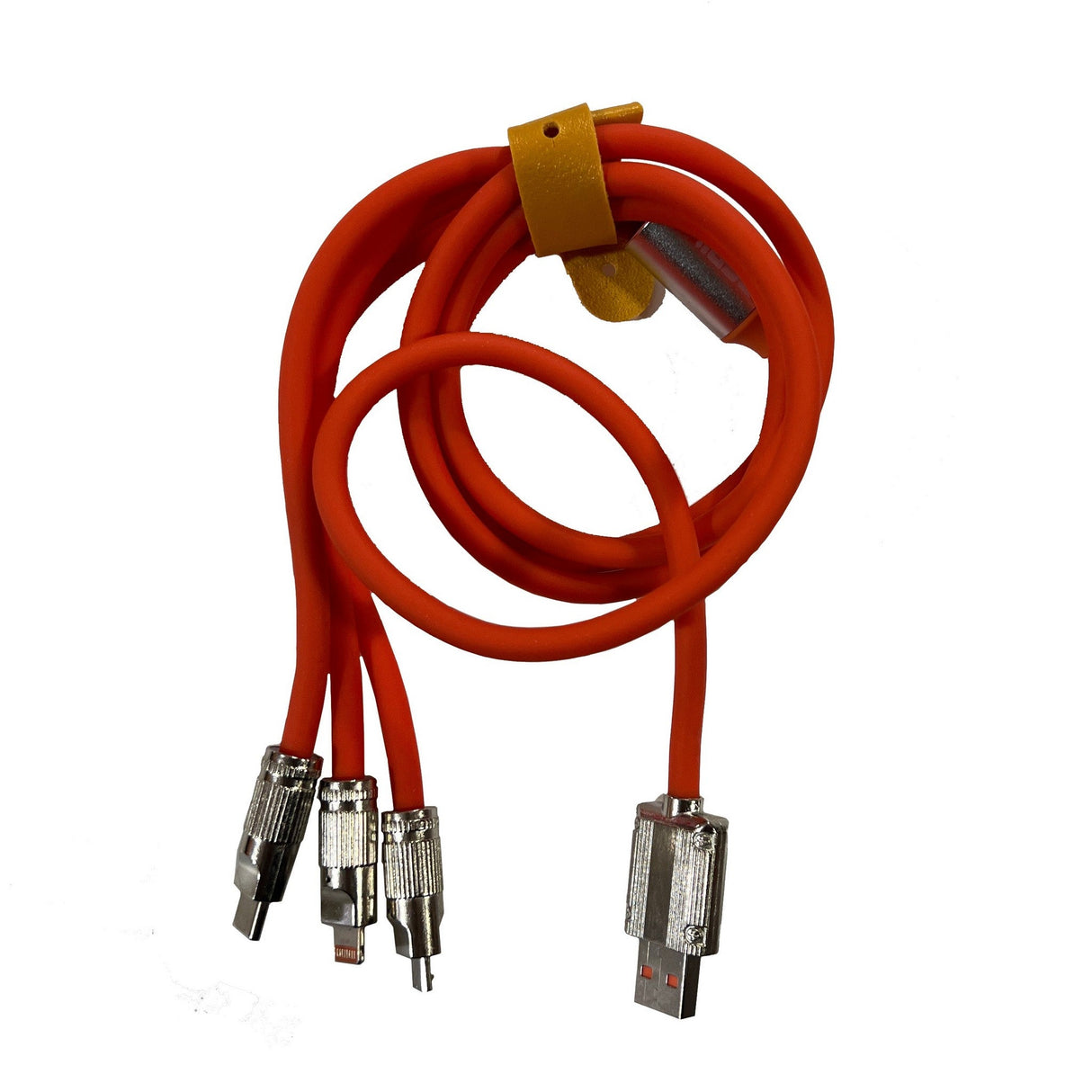 RGBlink 3-In-1 USB Quick Charge Cable Lightning USB-C Micro B