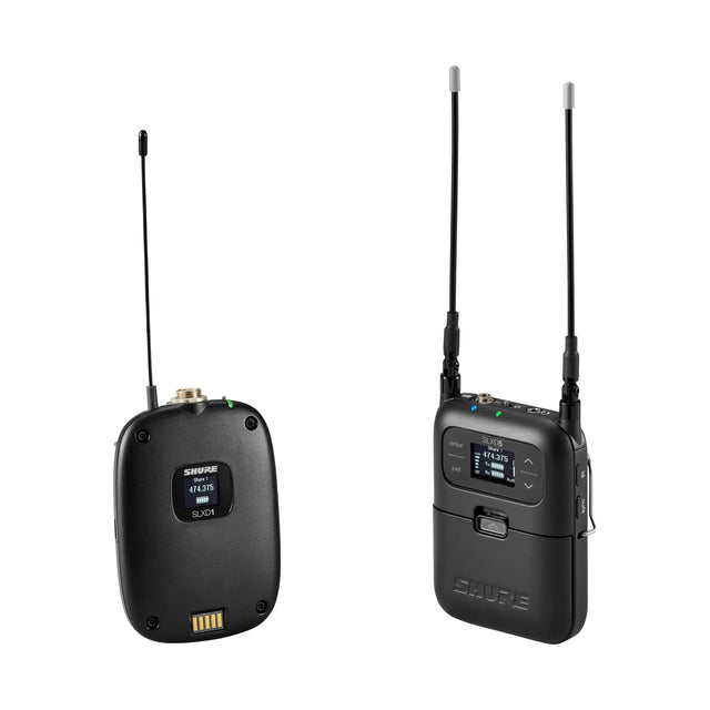 Shure SLXD15 Portable Digital Wireless Bodypack System - G58: 470-514 MHz