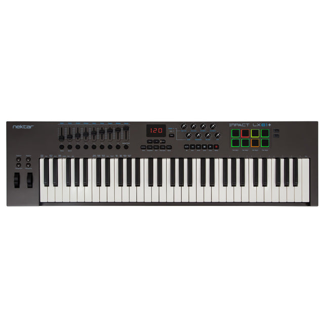 Nektar Impact LX61 + 61-Key USB Keyboard Controller with DAW Integration