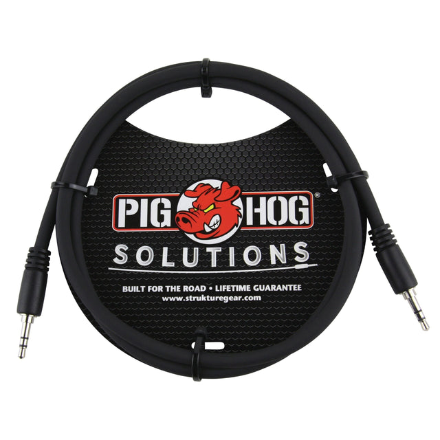 Pig Hog PX-T3506 3.5mm TRS to 3.5mm TRS 6-Foot