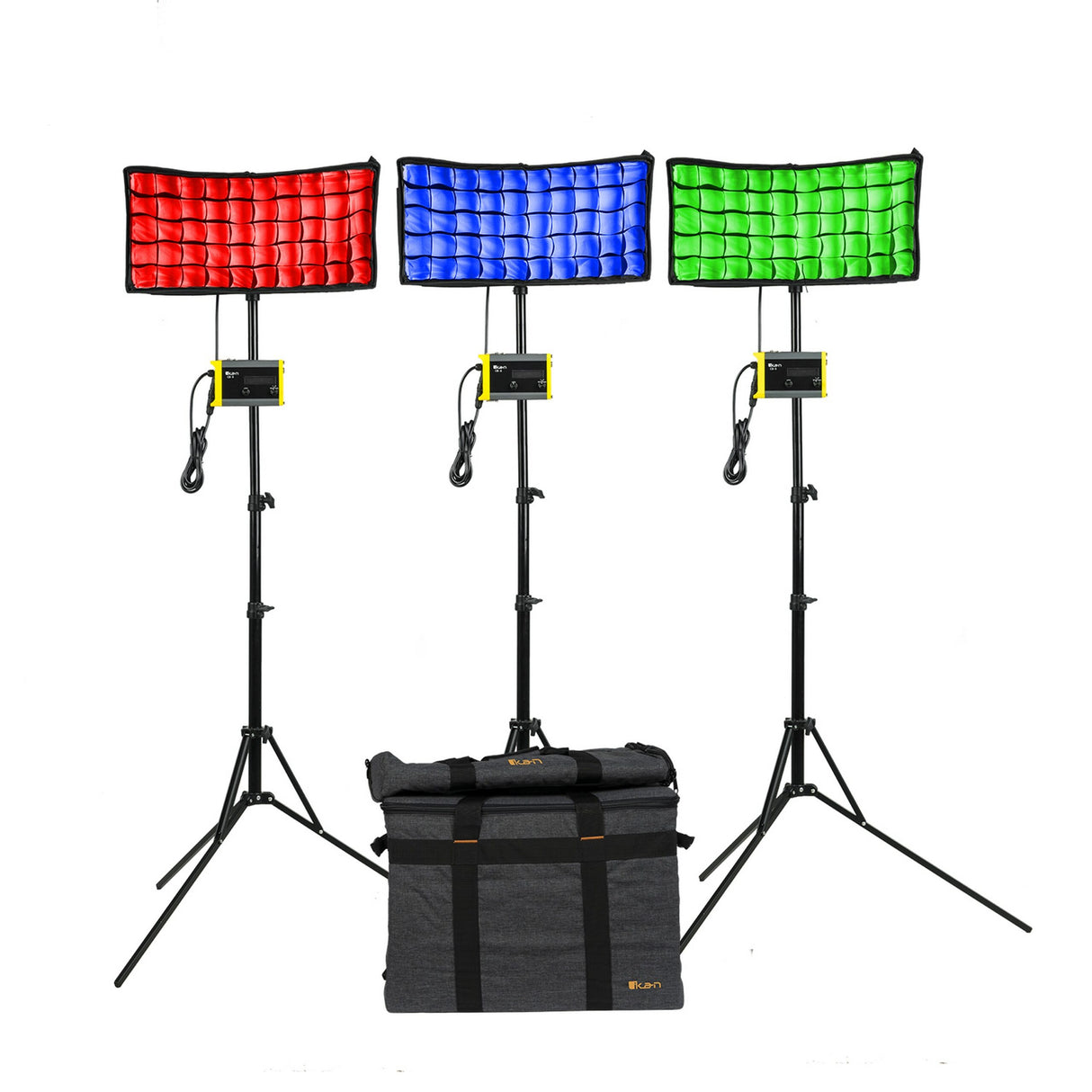Ikan CC8-3PT-KIT Canvas RGBWA Bendable 3-Point LED Light Kit