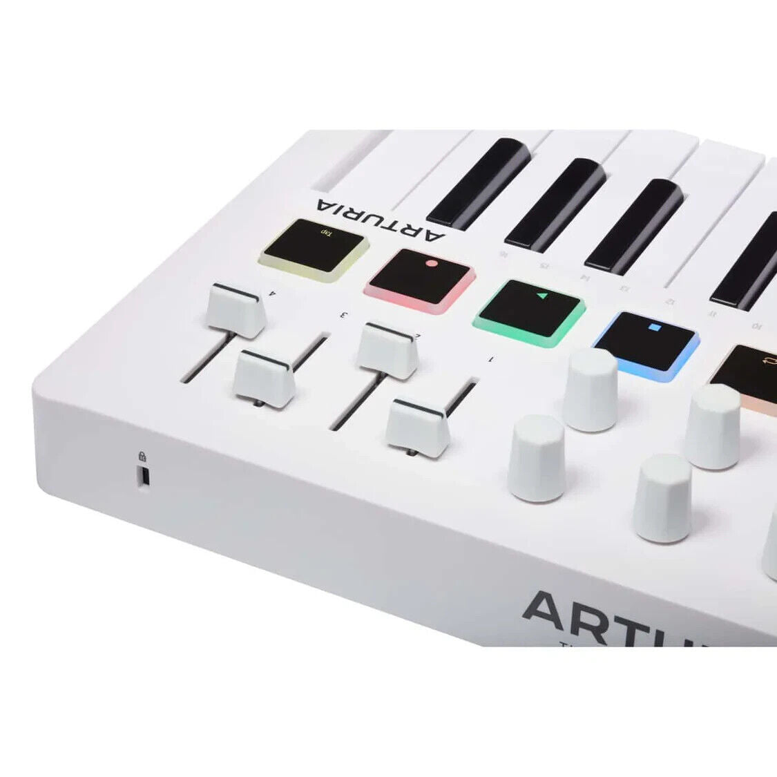 Arturia MiniLab 3 25-Note Compact MIDI Keyboard and Pad Controller White (Used) - used