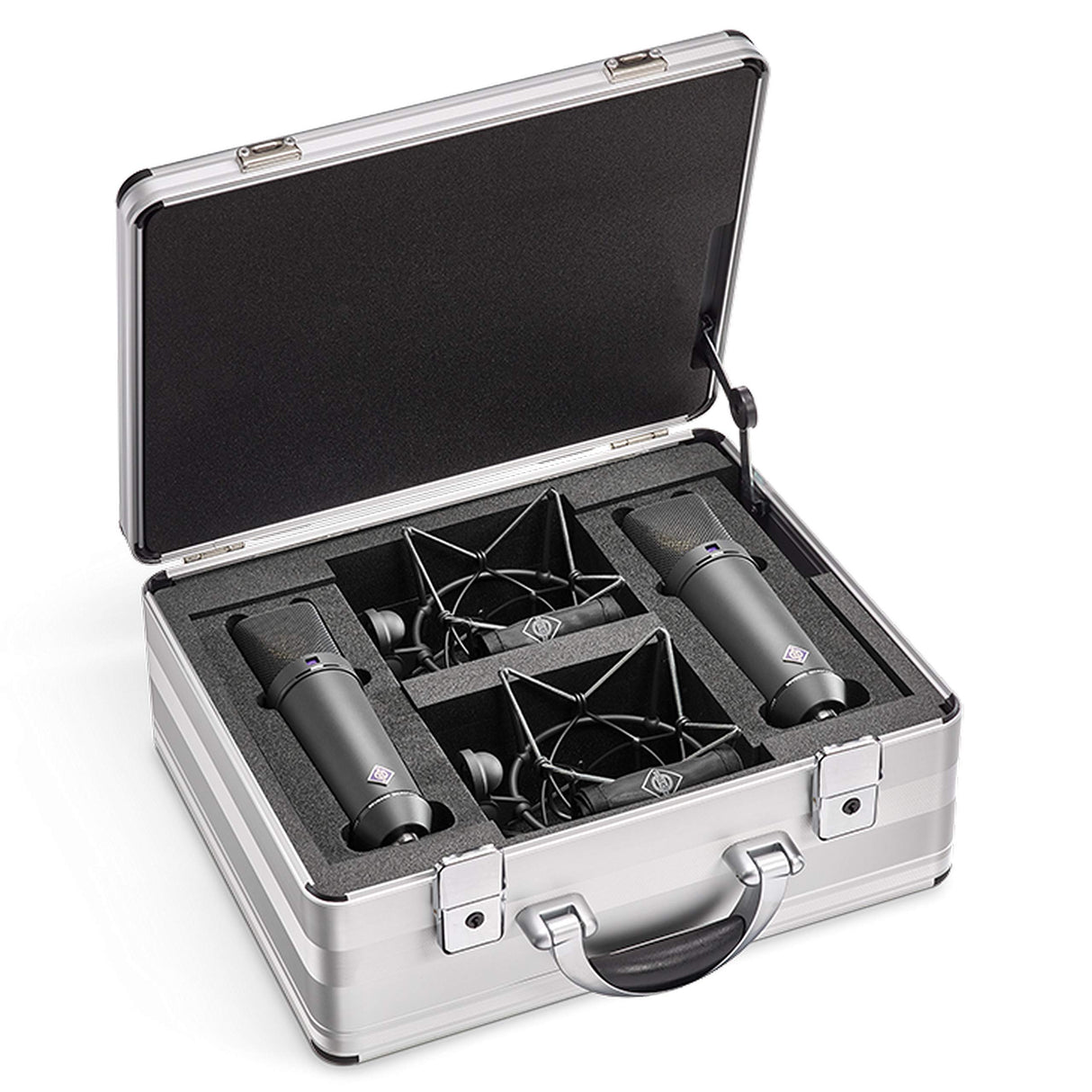 Neumann U 87 AI-MT-STEREO Large Diaphragm Three Directional Studio Microphone Black