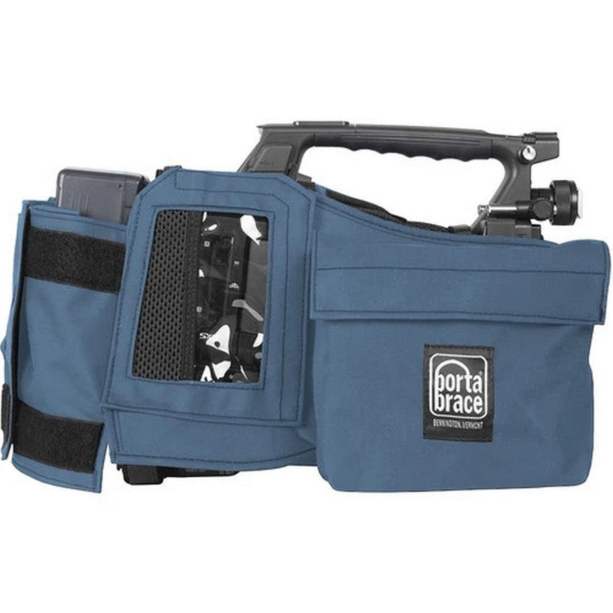 PortaBrace CBA-PXWZ450 Camera Body Armor Case for Sony PXW-Z450 Blue