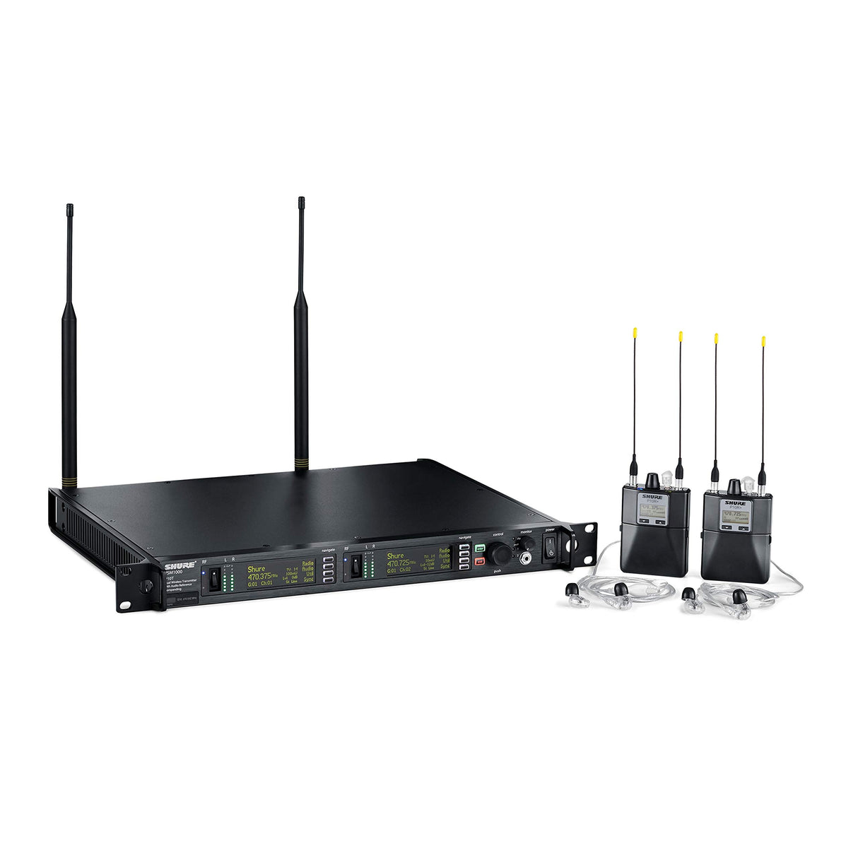Shure P10TR + 425CL J8A PSM 1000 Personal Monitor System