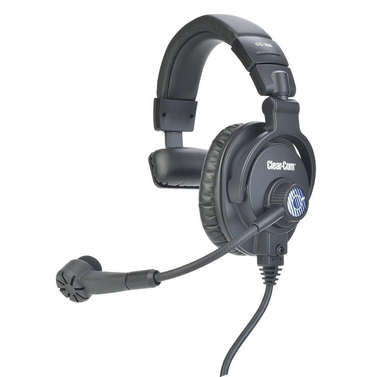 Clear-Com CC-300-Y4 Single-Ear Standard Headset with XLR-4M