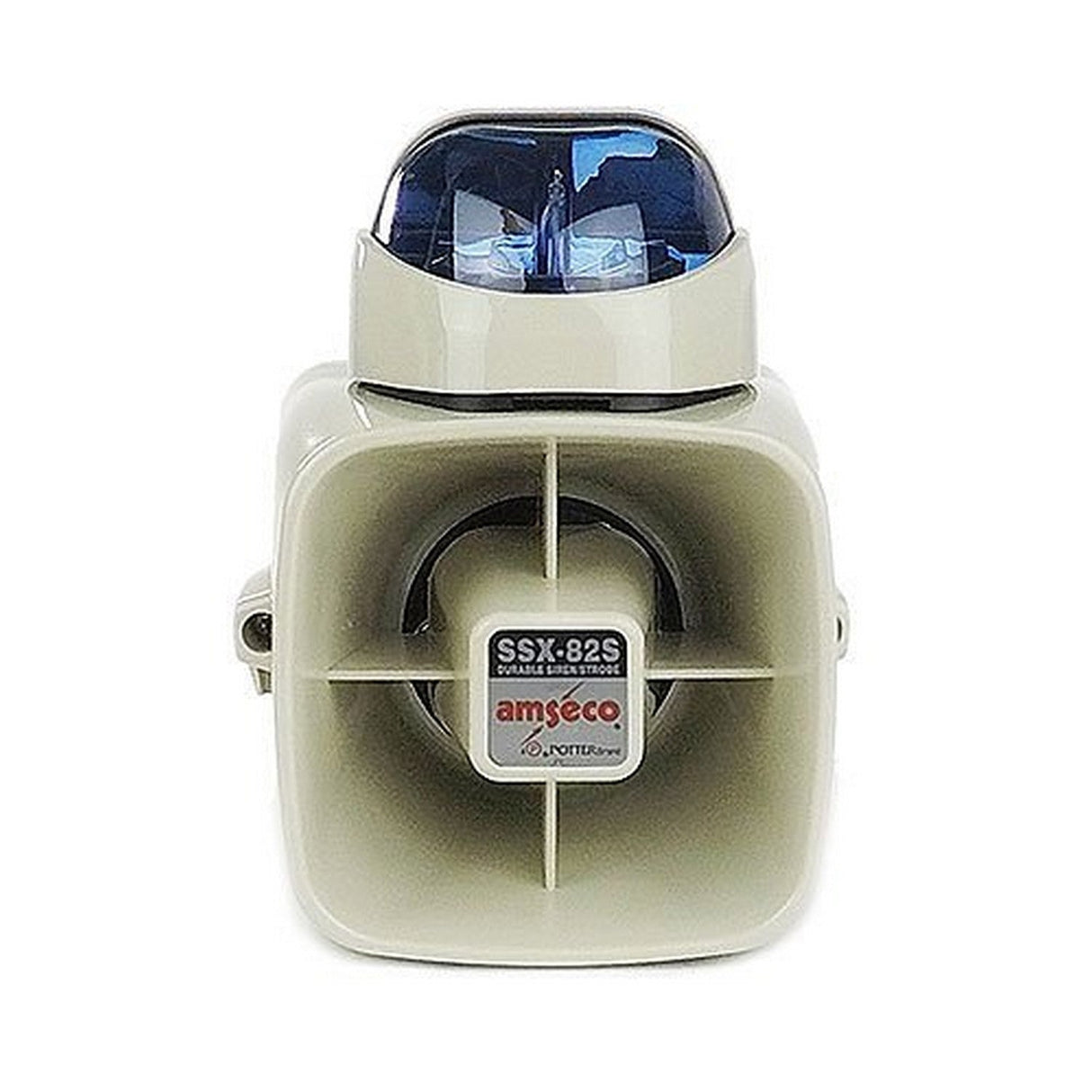 Potter SSX-82SB SSX-82 Series 127dB Durable Siren Strobe Blue Lens Color