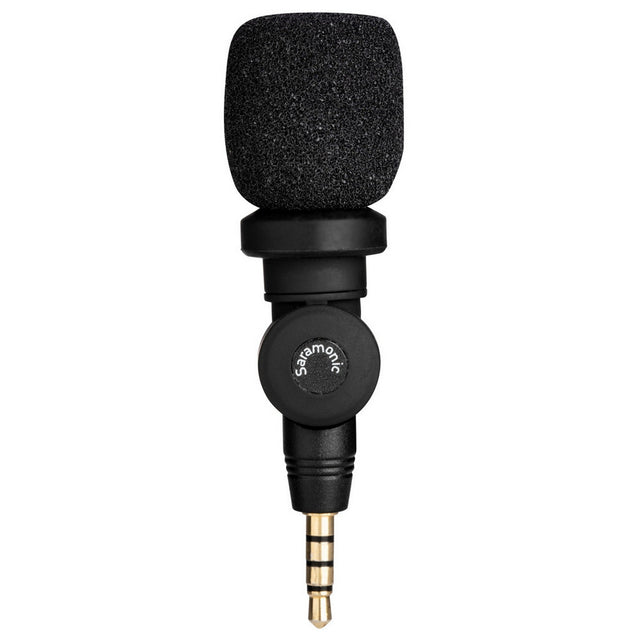 Saramonic SmartMic Mini Condenser Microphone w/TRRS Connector for Smartphones Tablets