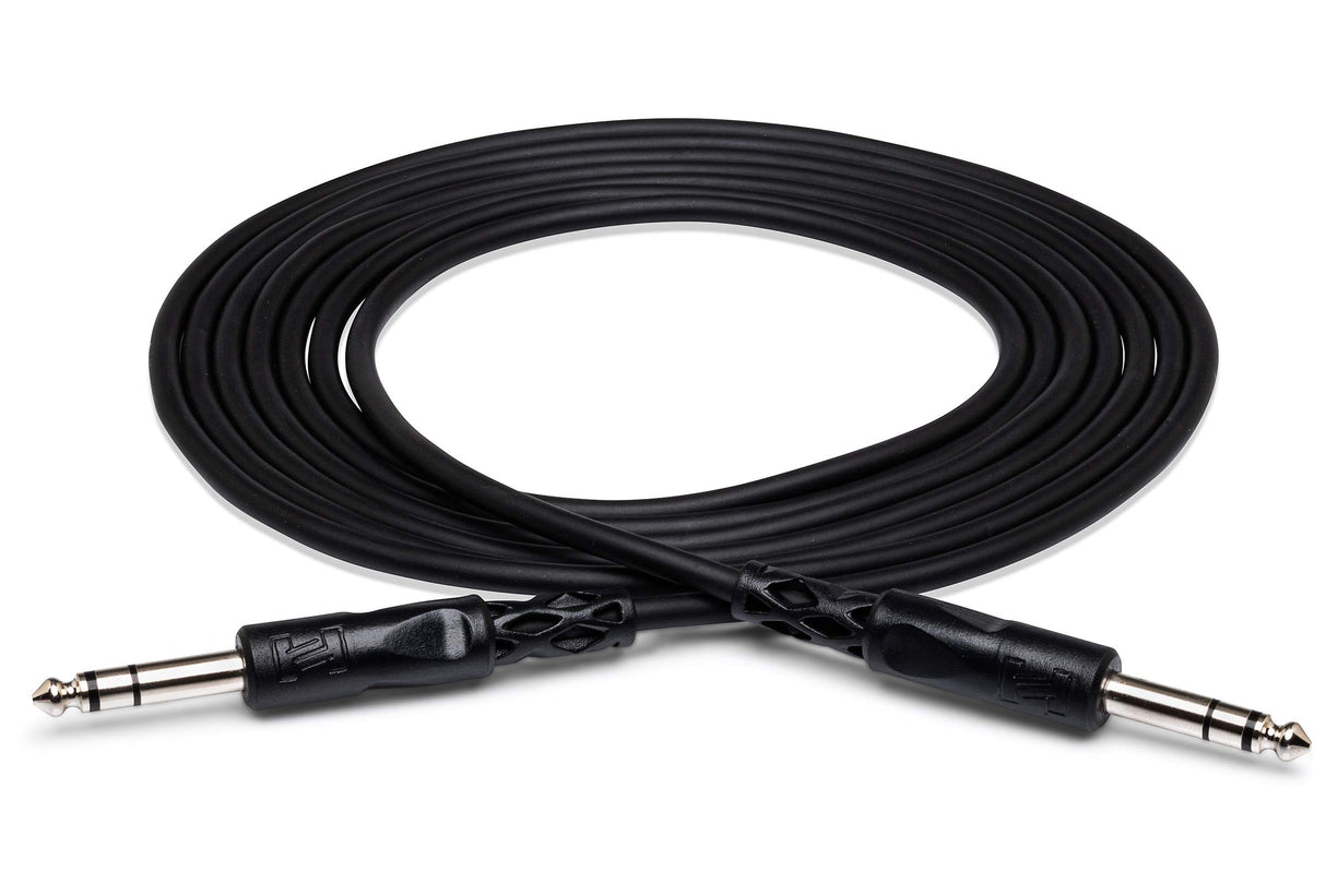 Hosa CSS-105 1/4-Inch TRS to 1/4-Inch TRS Balanced Interconnect Cable 5-Feet