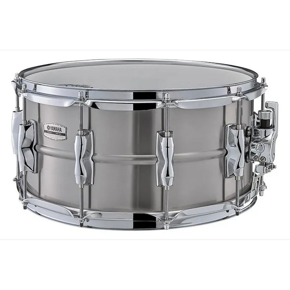 Yamaha Recording Custom Stainless Steel Snare Drum - 14 x 5.5 inch 20 strand, with SG type, 10 strand