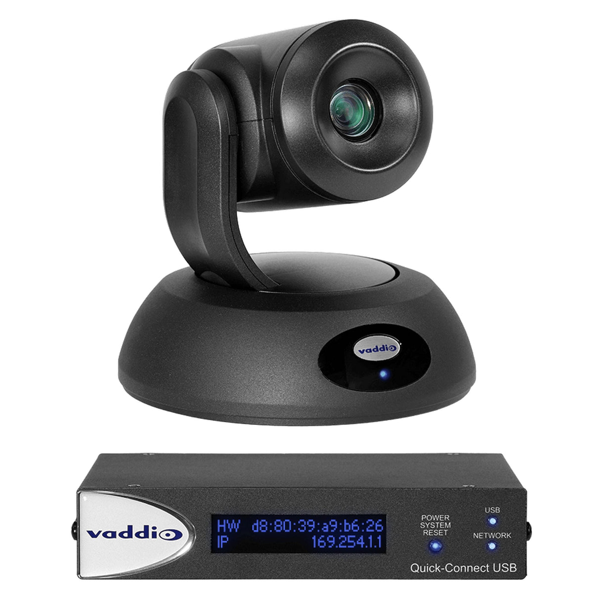Vaddio RoboSHOT 12E QUSB System Black