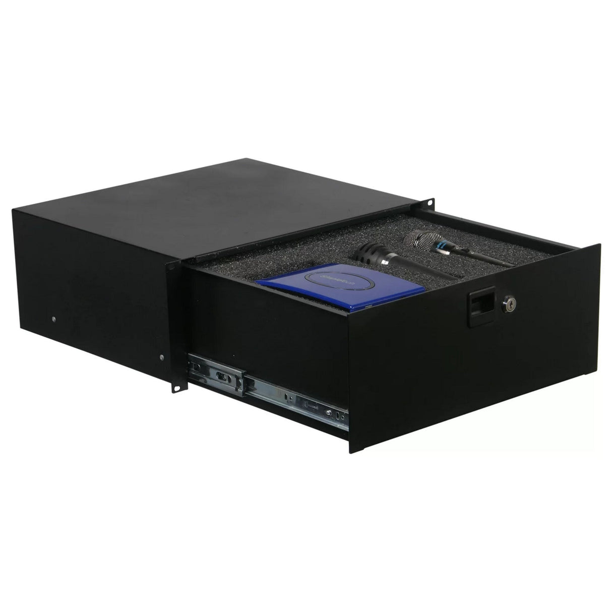 Odyssey Rack Mountable Drawer with Interior Diced Foam 4U