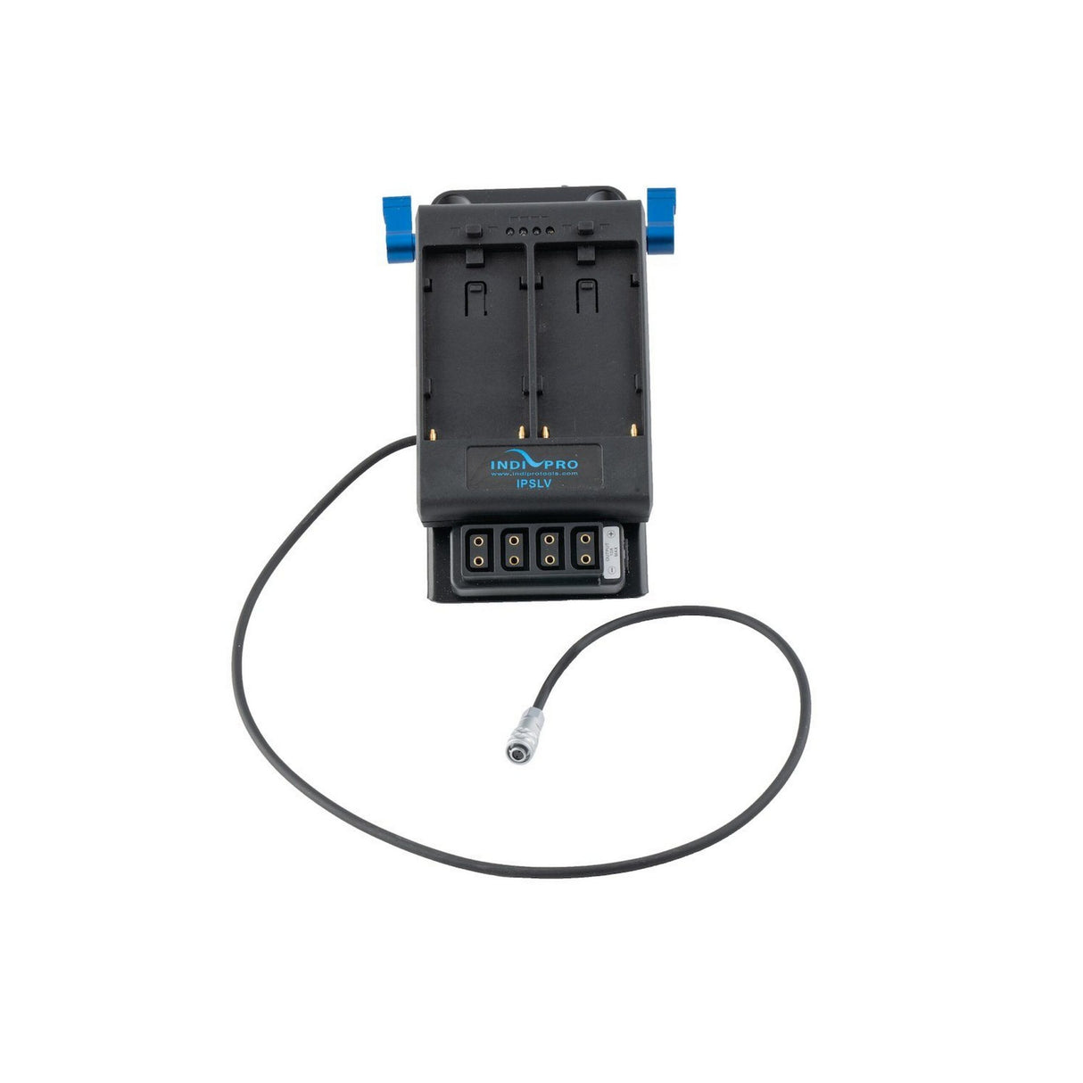 IndiPRO DSBMDT Dual NP-F Power System with 15mm Rod Mount for BMPCC 4K/6K