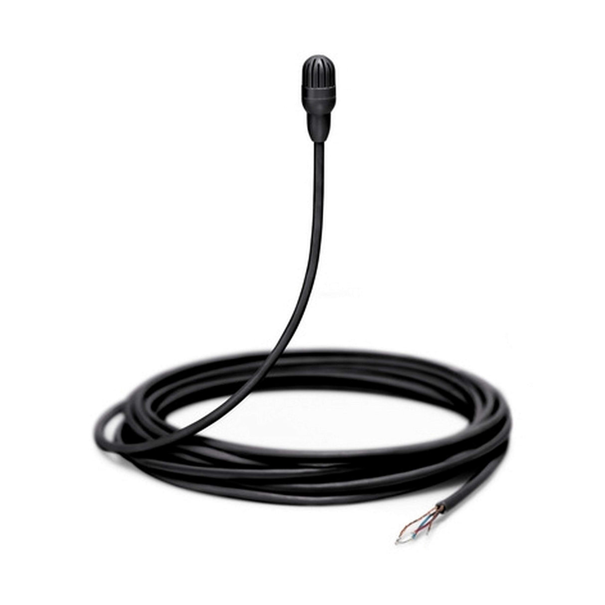 Shure TL47B/O TwinPlex Omnidirectional Subminiature Lavalier Microphone Black Bare Wire with Accessories