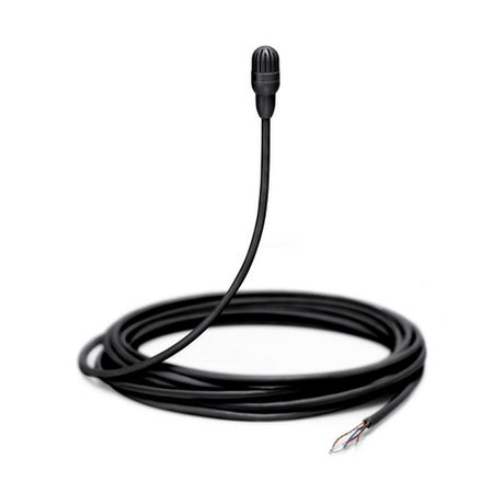 Shure TL47B/O TwinPlex Omnidirectional Subminiature Lavalier Microphone Black Bare Wire with Accessories
