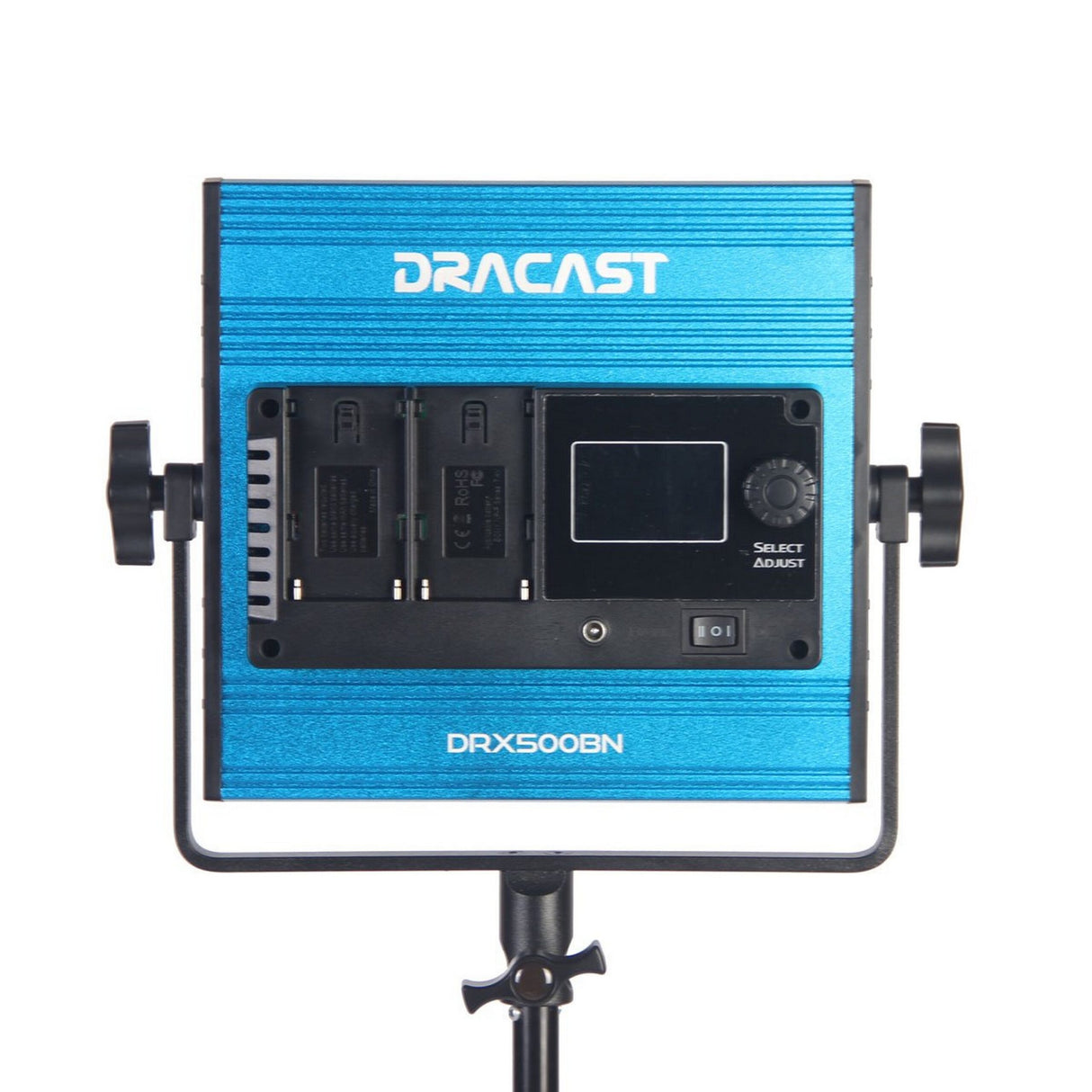 Dracast DRX500BN LED500 X Series Bi-Color LED Light with Dual NP-F Battery Plate