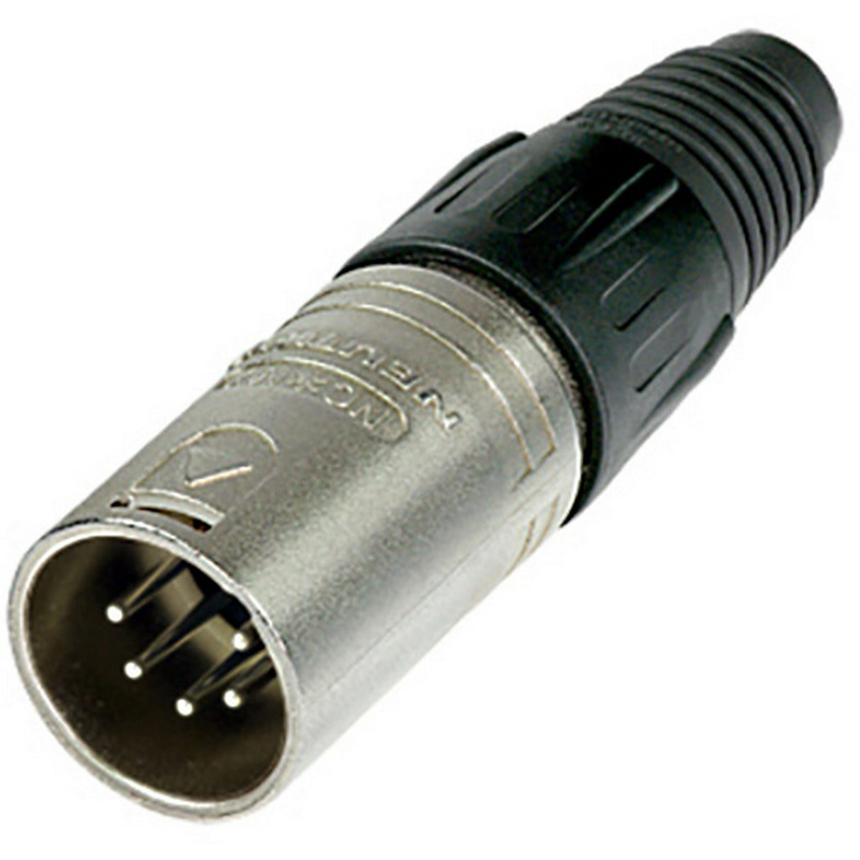 Neutrik NC5MX 5-Pin XLR-M Cable Plug Nickel Shell/Silver Contacts