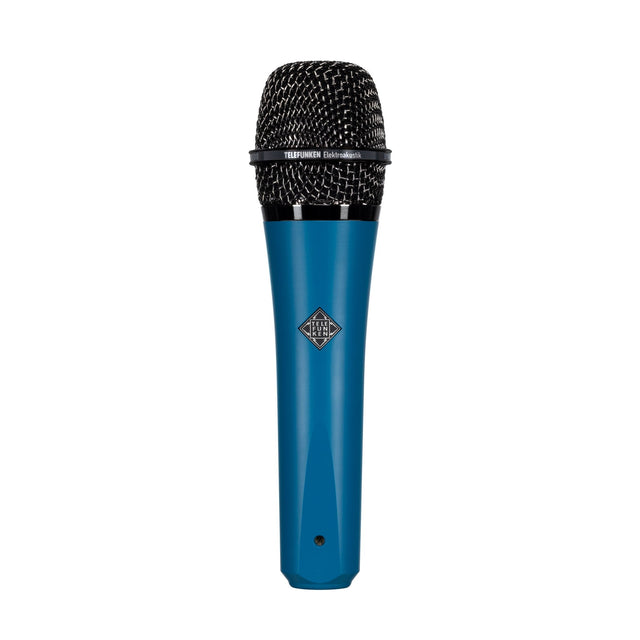 Telefunken M81 Supercardioid Handheld Dynamic Microphone Blue with Black Nickel Grille