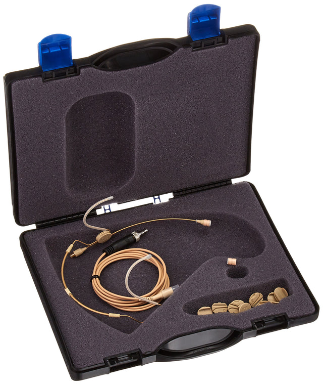 Sennheiser HSP 2-ew-3 Headworn Omnidirectional Gooseneck Microphone with ew Connector Beige