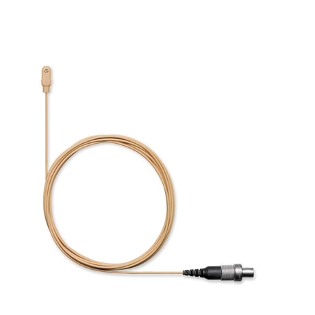 Shure DL4T/O-MTQG-A DuraPlex Omnidirectional Lavalier Microphone Tan MTQG Connector