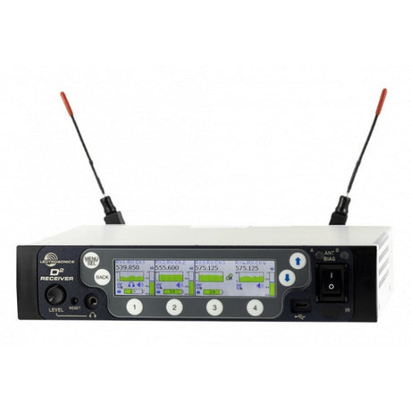 Lectrosonics DSQD/AES3 Digital 4 Channel Receiver with AES Digital Outputs