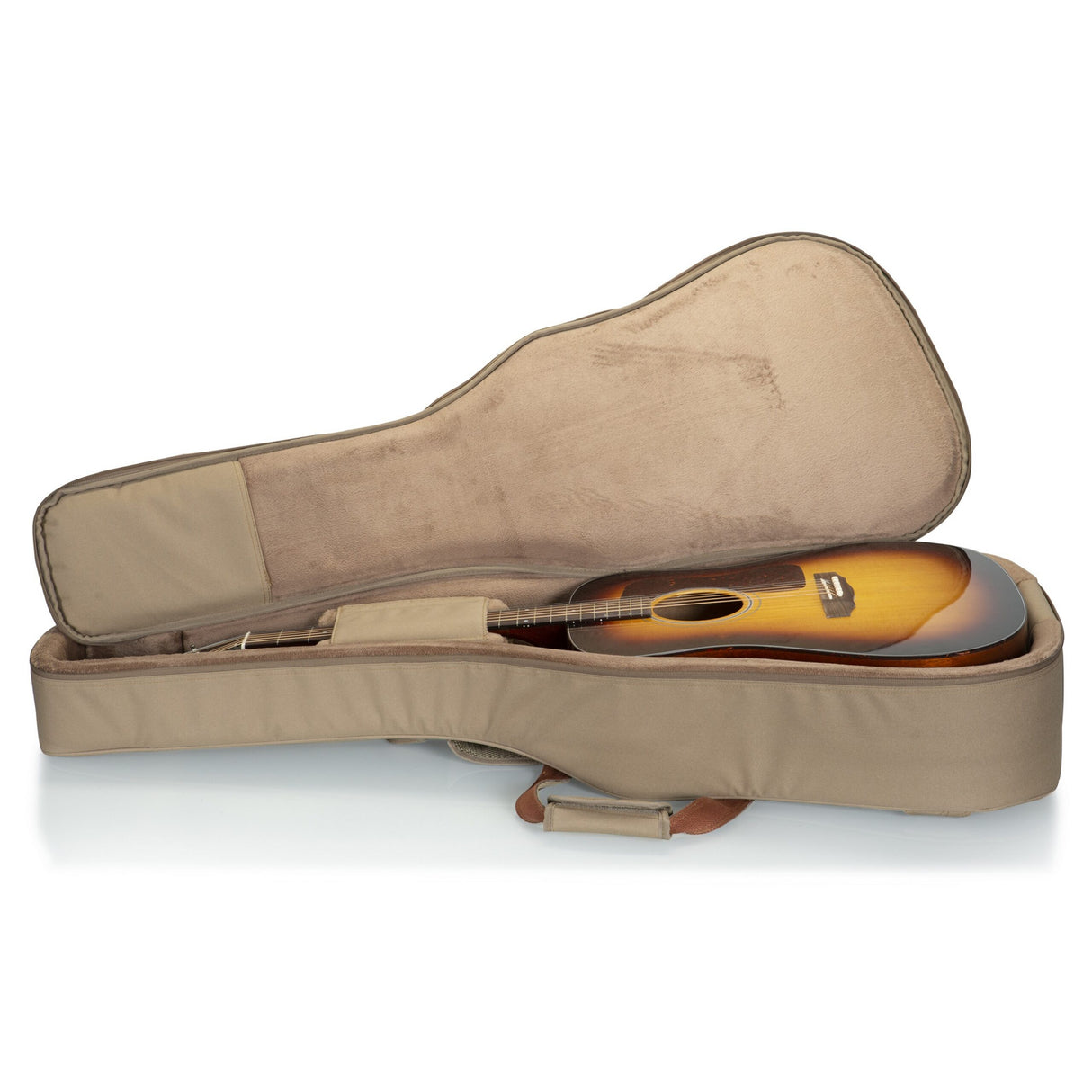 Levy’s Deluxe Gig Bag for Dread Guitars Tan
