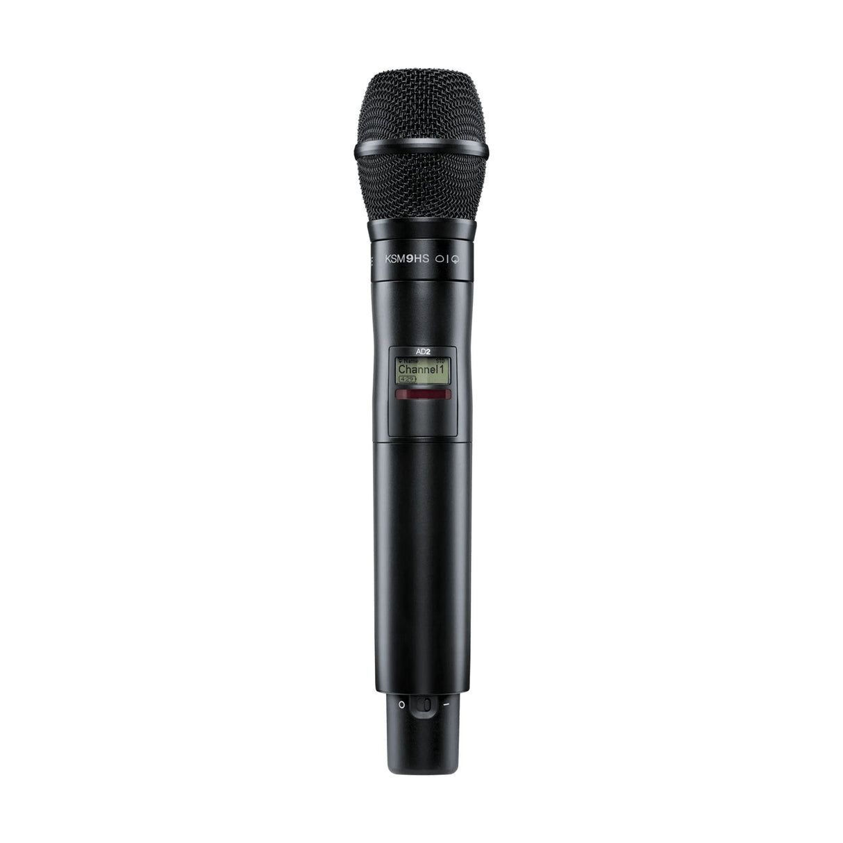 Shure AD2/K9HS Axient Handheld Wireless Microphone Transmitter - G57: 470-608 MHz / Black