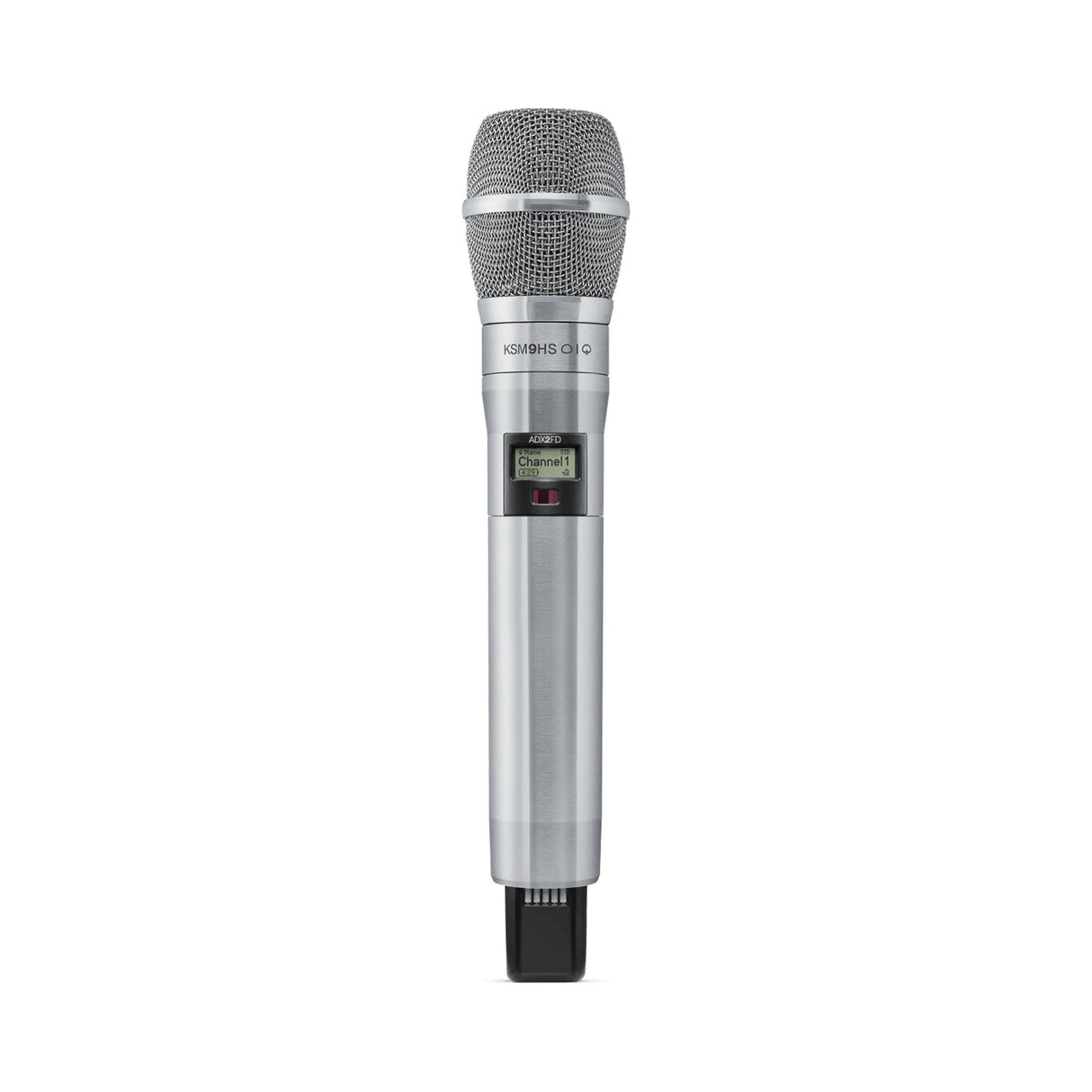 Shure ADX2FD/K9HS Hypercardioid Handheld Wireless Microphone Transmitter - Nickel