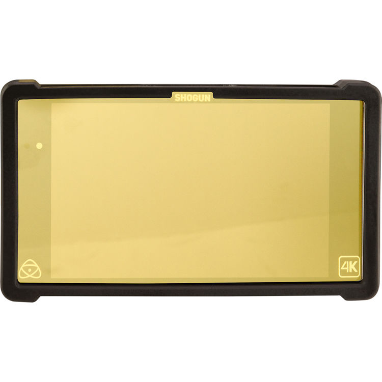 Atomos Shogun Action Pack with yellow sunhood, Shogun Armor, Shogun Travel Case, LCD Protector, and Shogun Series compatibility ATOMSHAP01