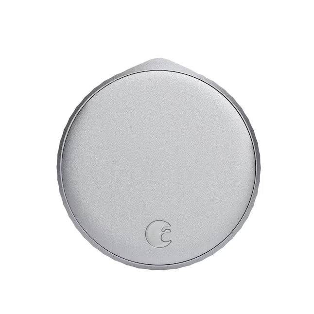 August Wi-Fi Smart Lock 4th generation keyless door lock - Silver